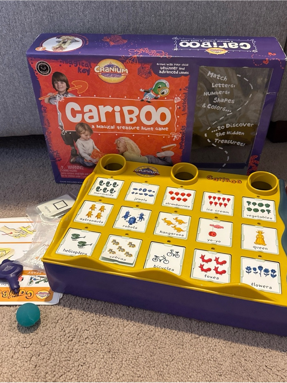 Cranium Cariboo Treasure Hunt Game Only Missing Five Balls